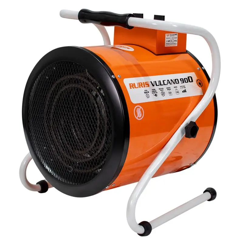 Aerotermă electrică RURIS VULCANO 900 - 9 kW, 742 m³/h