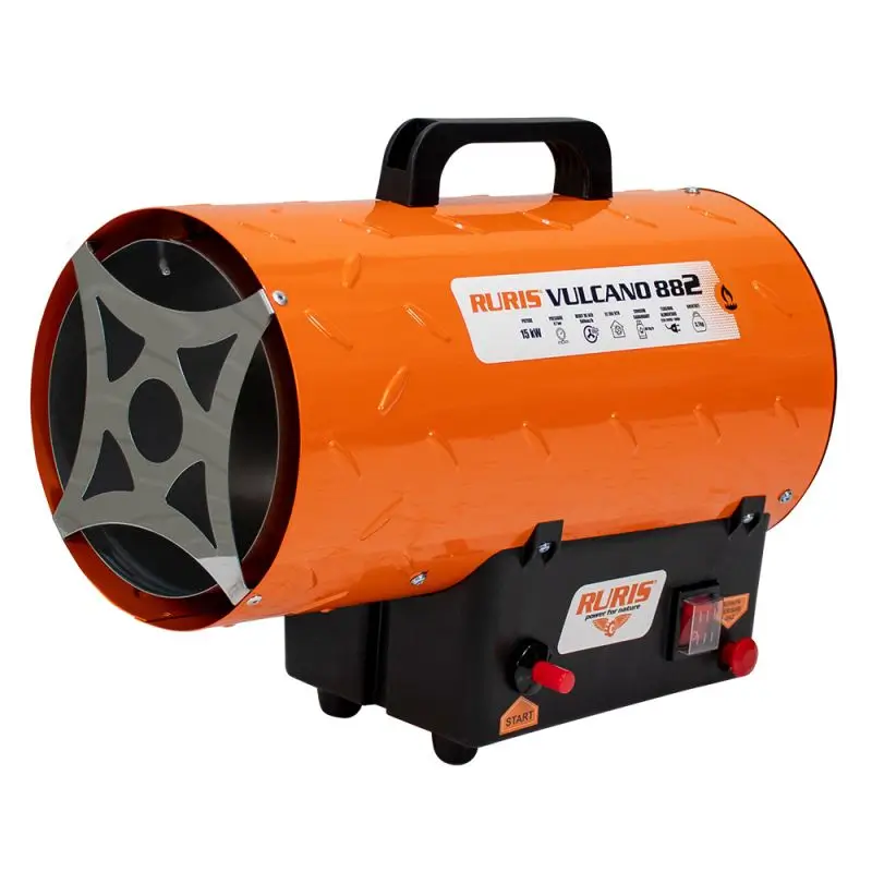 Aerotermă pe gaz RURIS VULCANO 882 - 15 kW, 580 m³/h