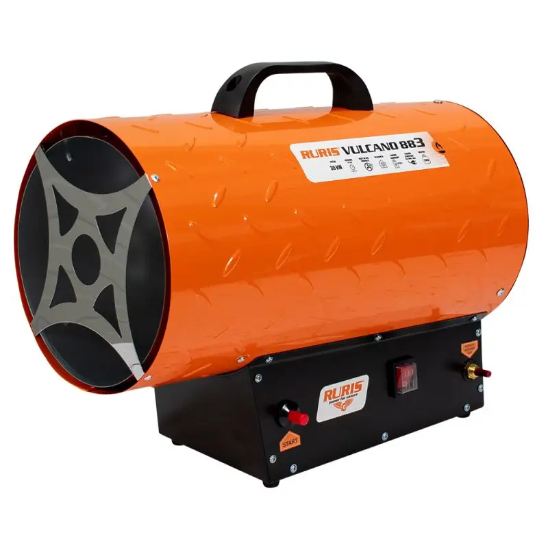 Aerotermă pe gaz RURIS VULCANO 883 - 30 kW, 1000 m³/h