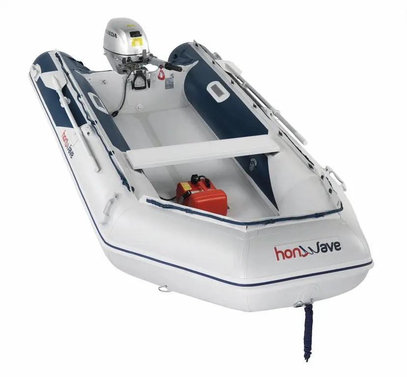Barcă pneumatică Honda Honwave T38-IE3 - 3,76 m, 6 persoane, air V-Floor
