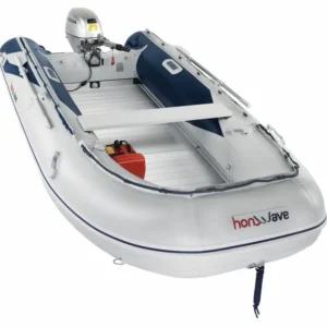 Barcă pneumatică Honda Honwave T40-AE3 - 3,95 m, 7 persoane, aluminiu