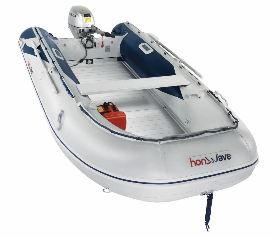 Barcă pneumatică Honda Honwave T40-AE3 - 3,95 m, 7 persoane, aluminiu
