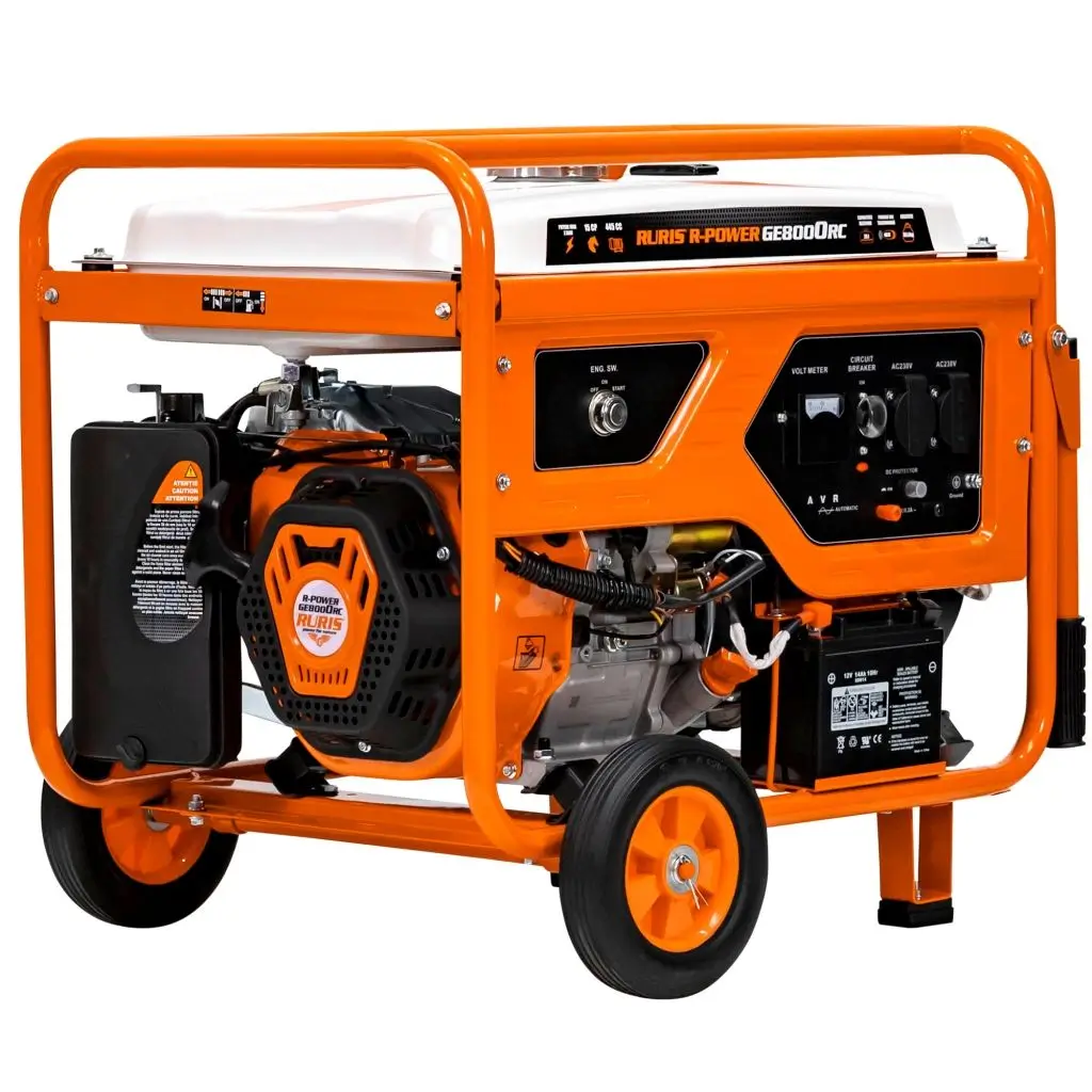 Generator de curent RURIS R-Power GE8000RC - 7,5 kW, monofazat