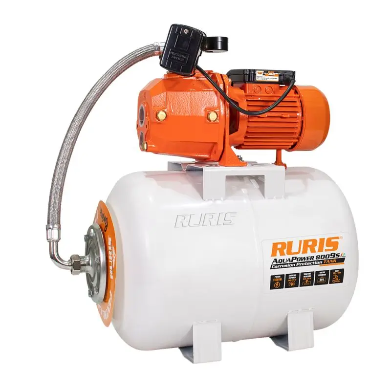 Hidrofor RURIS AquaPower 8009S - 1100 W, vas 50 l, H max. 55 m