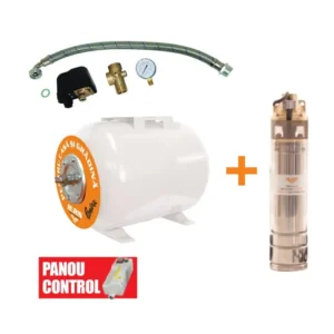 Kit hidrofor RURIS Dunărea 50 - 750 W, vas 50 l, H max. 60 m