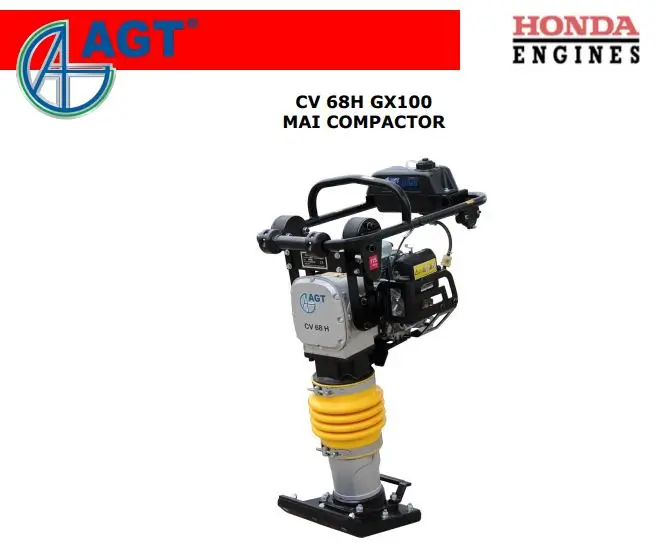 Mai compactor AGT CV68H GX100 - 12 kN, motor GX100