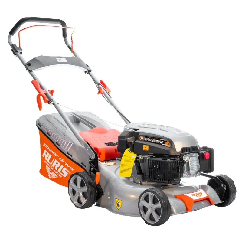 Mașină de tuns gazon RURIS RX221S - benzină, tăiere 42 cm