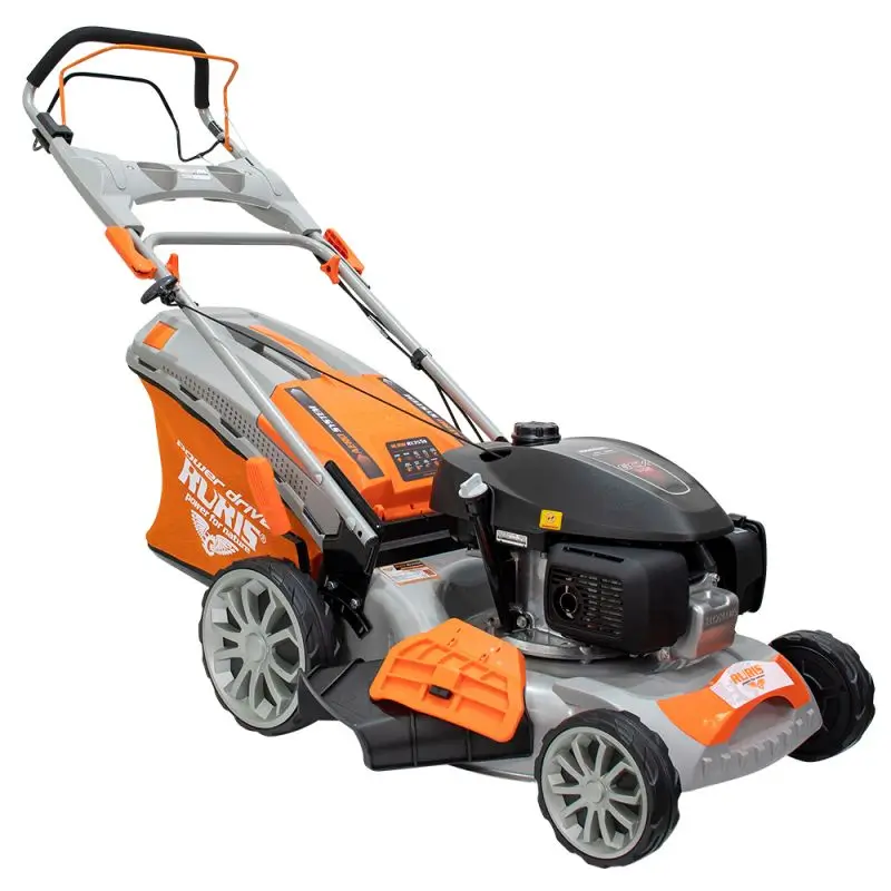 Mașină de tuns gazon RURIS RX355S - benzină, tăiere 46 cm, autopropulsată