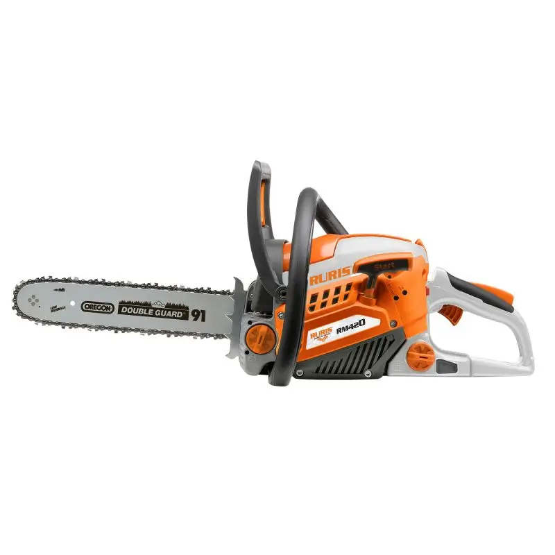 Motoferăstrău RURIS RM420 - benzină, 2,8 CP, șină 40 cm