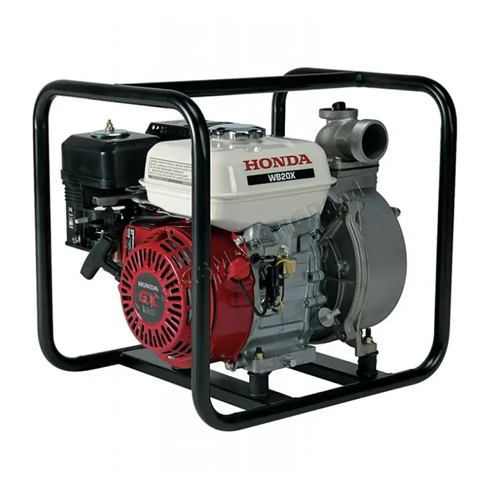 Motopompă Honda WB20XT4 DRX - apă curată, racord 2", 37,2 m³/h, H max. 32 m