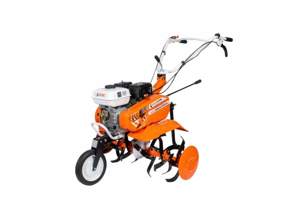Motosapă DAC 6500K - 7 CP, lățime 83 cm + roți cauciuc 4.00-8