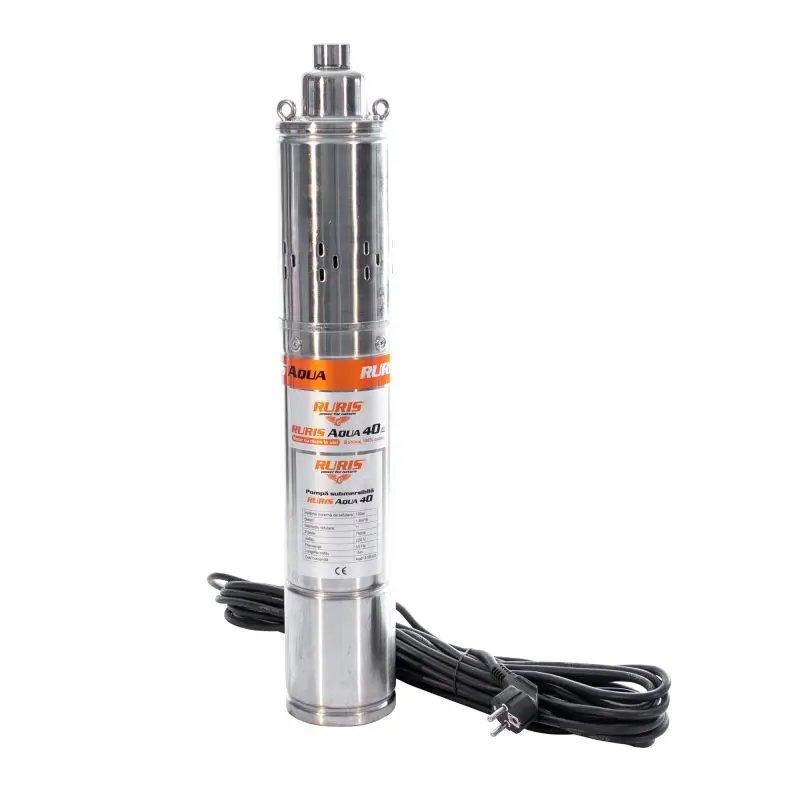Pompă submersibilă RURIS Aqua 40 - apă curată, 750 W, 1,8 m³/h, H max. 100 m