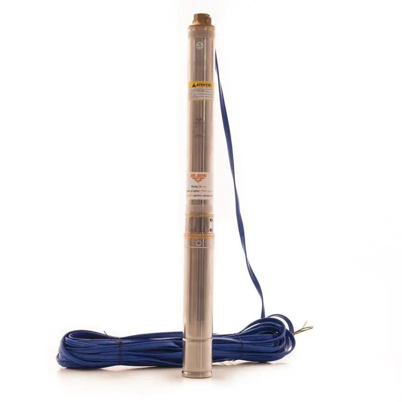 Pompă submersibilă RURIS Aqua 690 - apă curată, 370 W, 3 m³/h, H max. 60 m