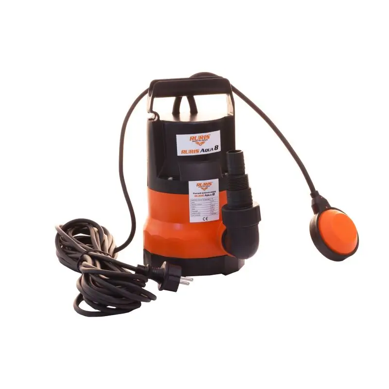 Pompă submersibilă RURIS Aqua 8 - apă curată, 400 W, 7 m³/h, H max. 7 m