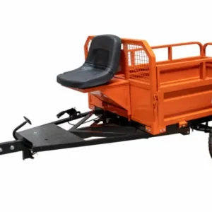Remorcă RURIS 550S pentru motosapă/motocultor - 550 kg, basculare manuală