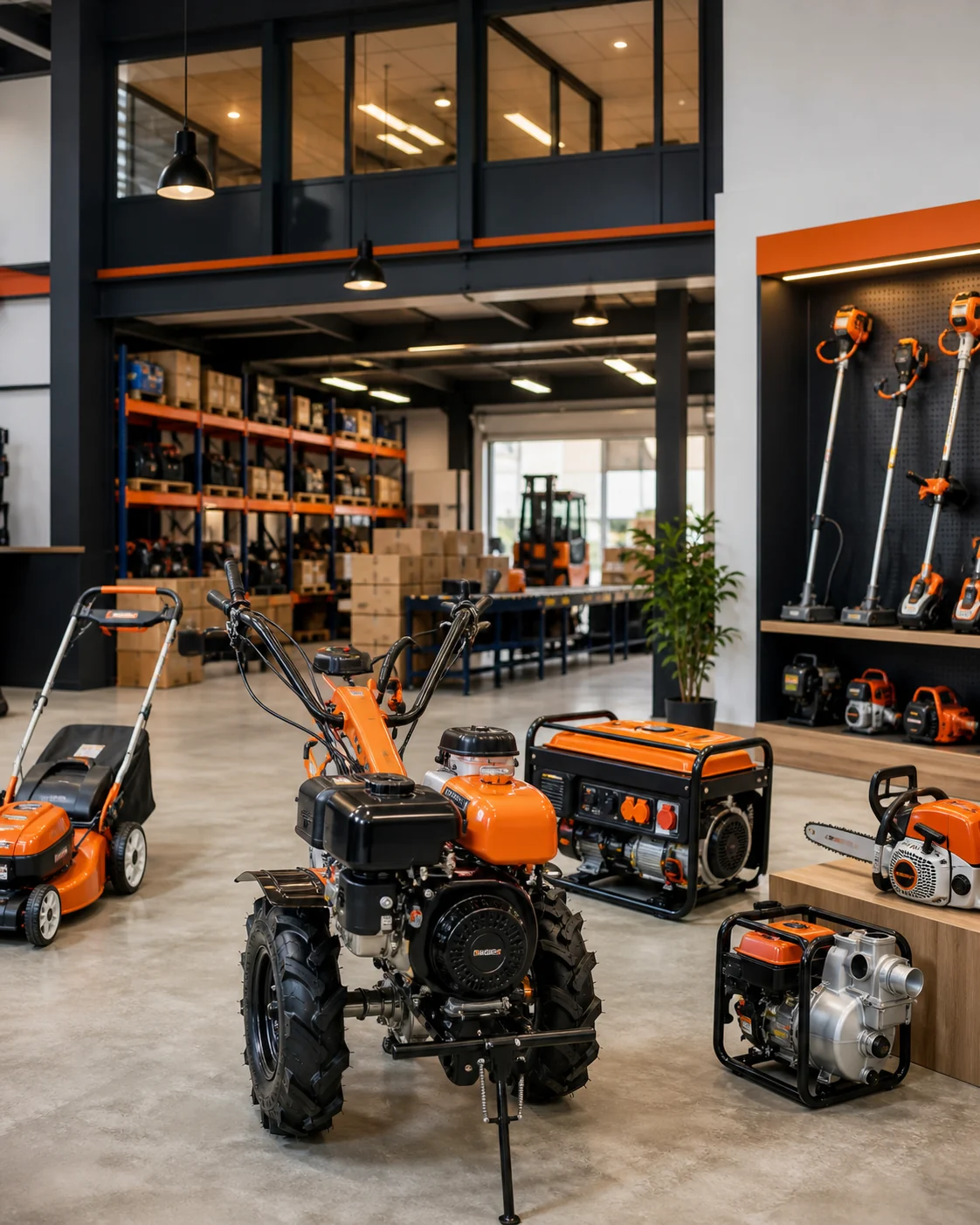 Showroom și depozit TehnoUtil din Bacău