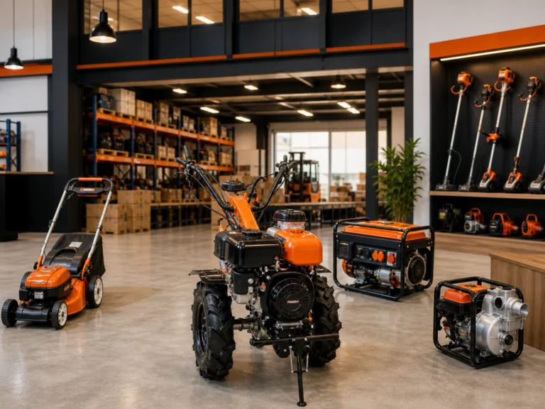 Showroom și depozit TehnoUtil din Bacău