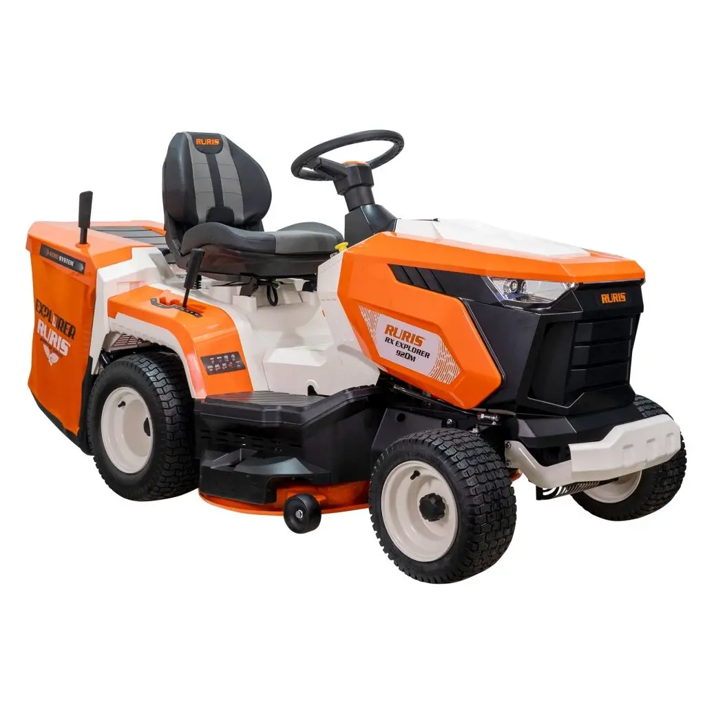 Tractor de tuns gazon RURIS RX EXPLORER 920M - tăiere 92 cm, mecanică, coș 280 l