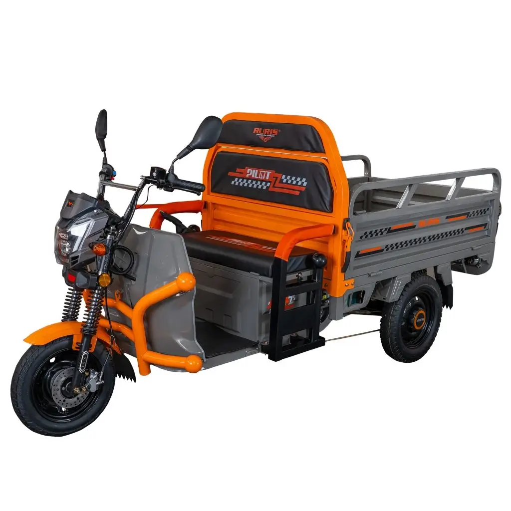 Triciclu electric cargo RURIS Pilot 3120G - 2 kW, 70 km, 542 kg