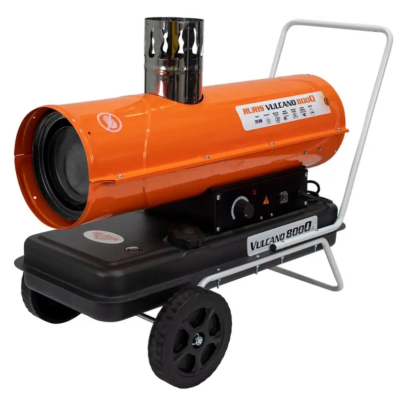 Tun de aer cald RURIS VULCANO 8000 - 20 kW, 600 m³/h