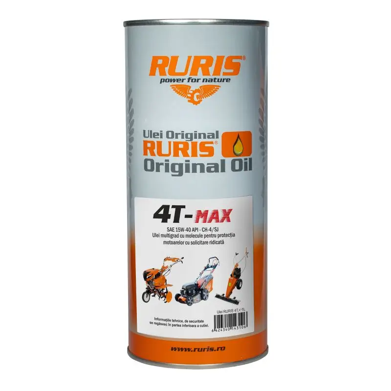 Ulei de motor RURIS 4T Max - SAE 15W-40, 1 l