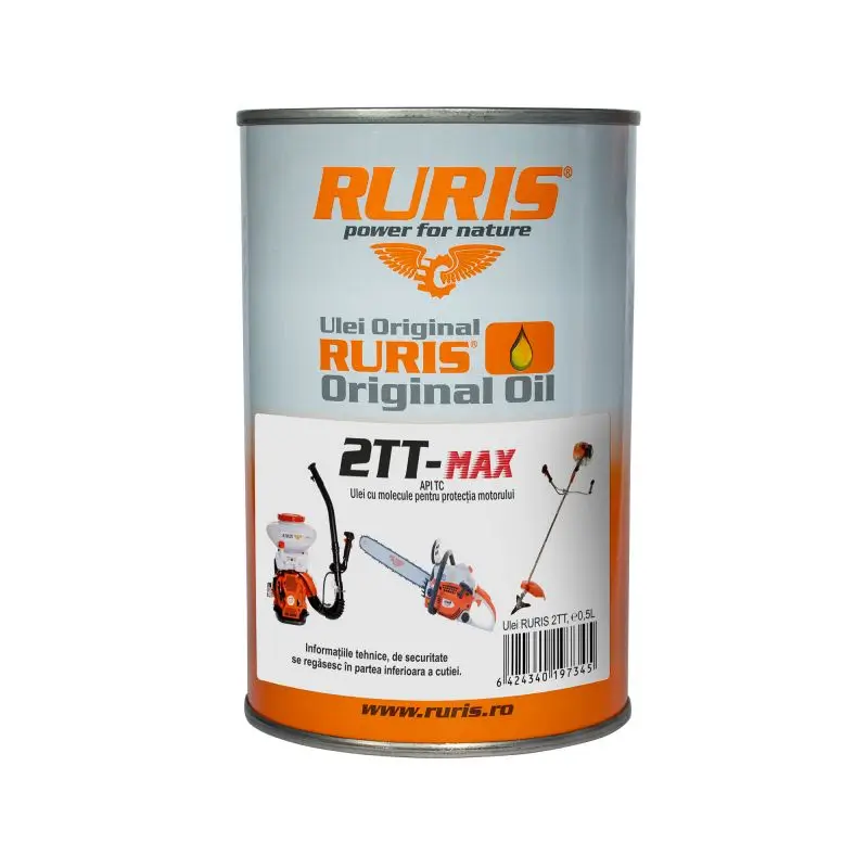 Ulei pentru amestec 2T RURIS 2TT-MAX - 500 ml